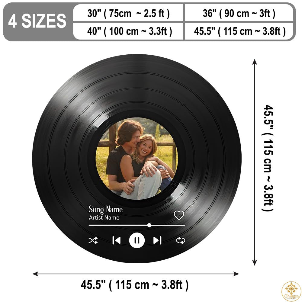 Custom Music Round Rug