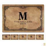 Custom Monogram Doormat