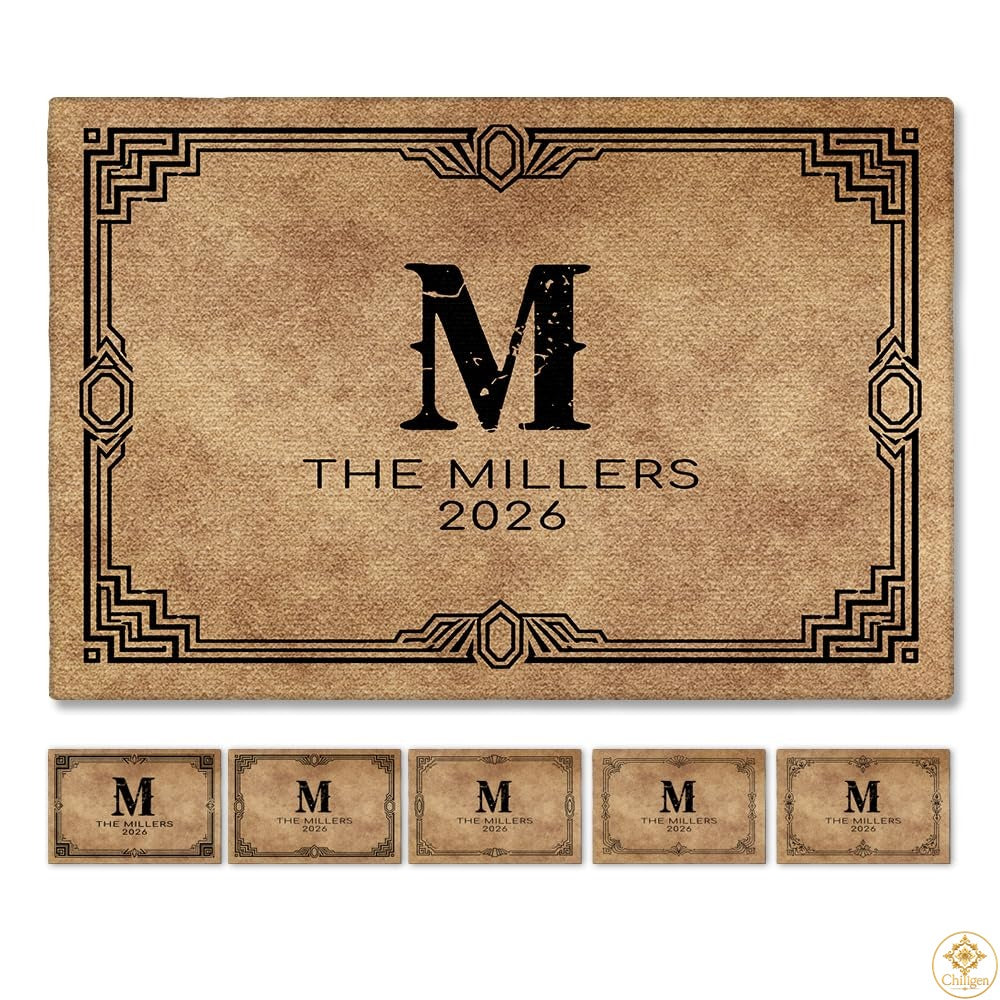 Custom Monogram Doormat