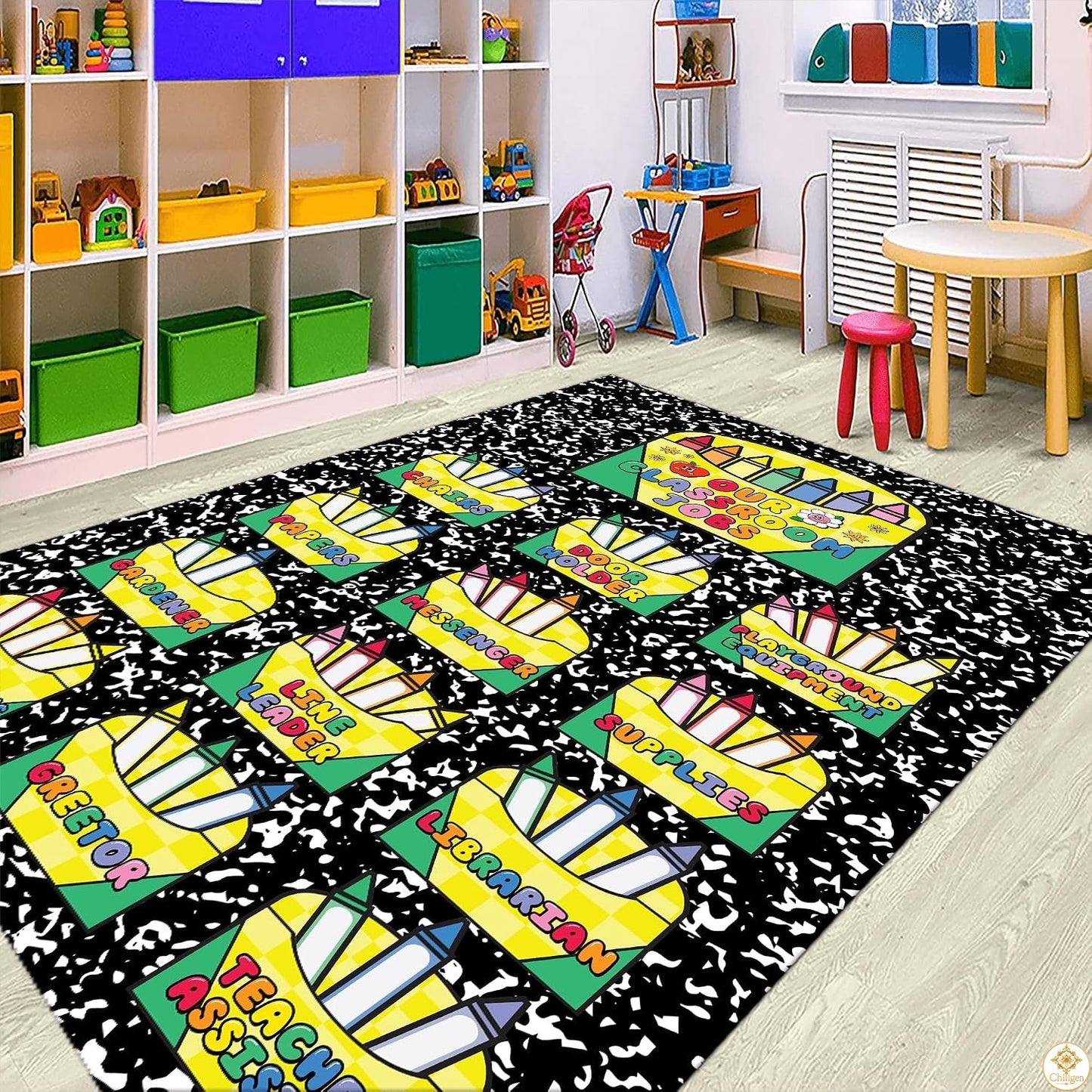 Mental Health Classroom Area Rug