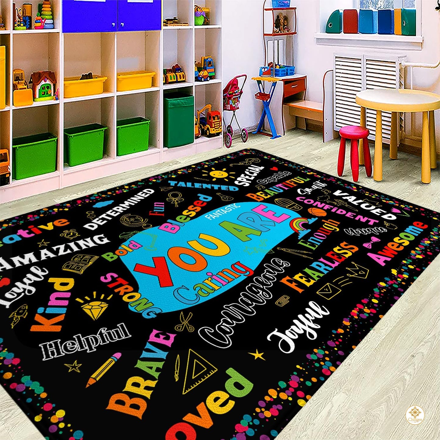 Personalized Welcome Doormat with Family Name and Address