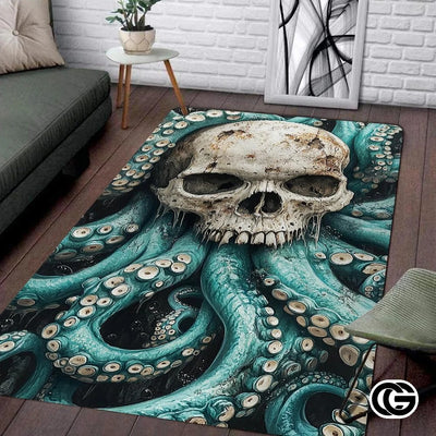Custom Octopus Welcome Mat for Front Door and Entryway