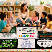 Custom Math Area Rug