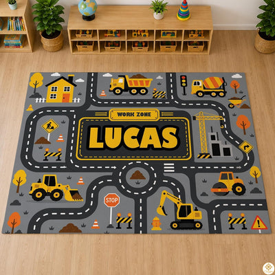 Personalized Welcome Mat with Family Name and Address