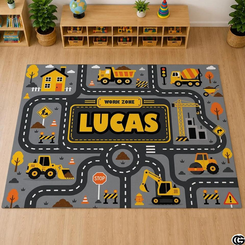 Personalized Welcome Mat with Family Name and Address