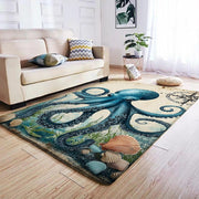 Custom Octopus Welcome Mat for Front Door and Entryway