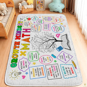 Custom Math Area Rug