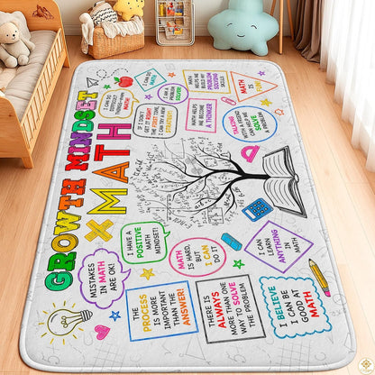 Custom Math Area Rug
