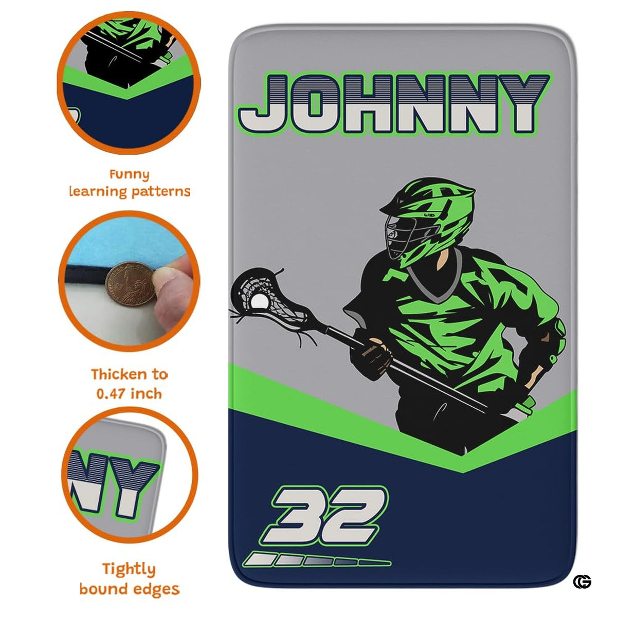 Room display showcasing athletic artwork on dynamic area rugs 9x12 anchoring contemporary furniture.