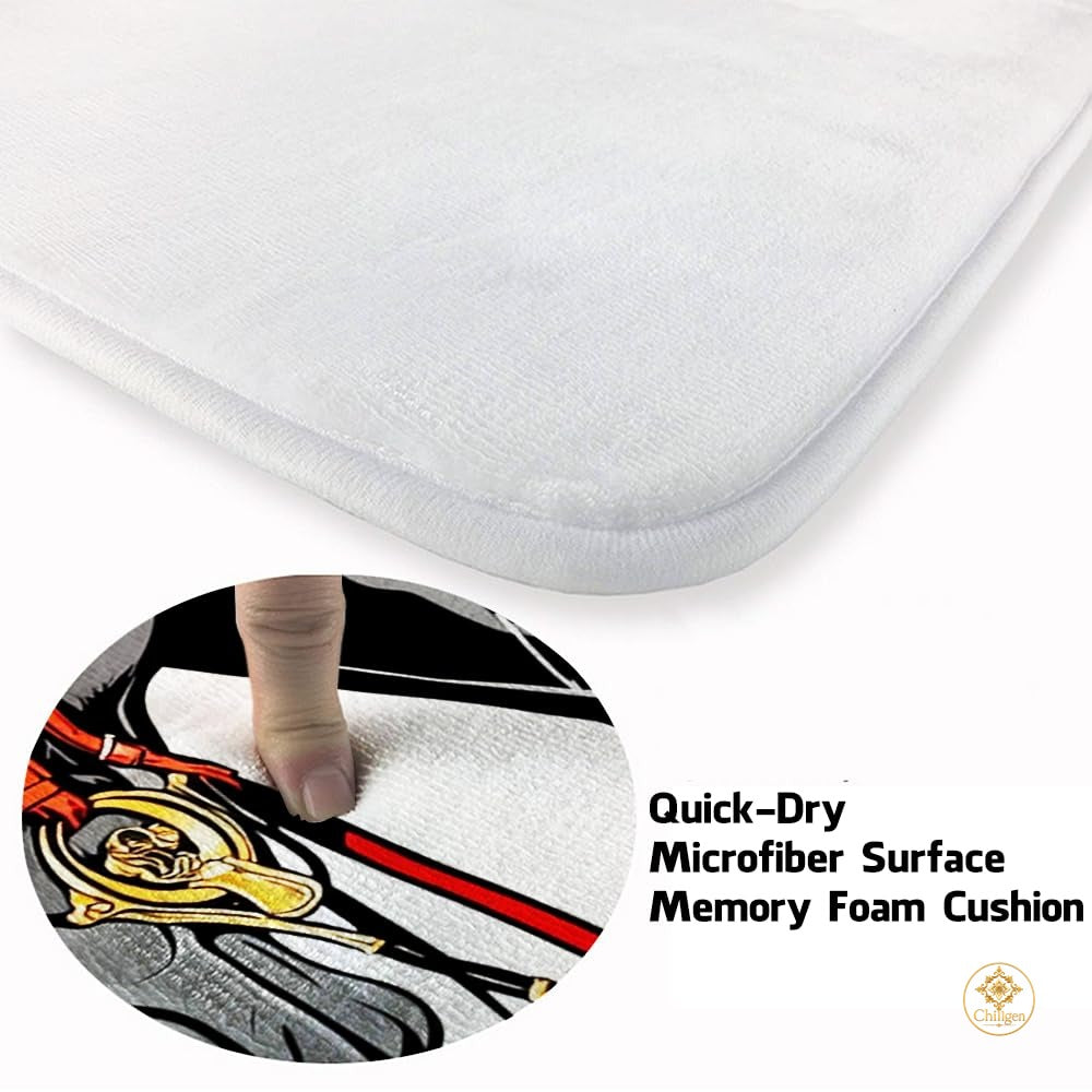 Custom Running Horse Welcome Mat for Front Door and Entryway - Horse-ds25