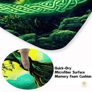 Custom Tree of Life Doormat with Celtic Pattern and Non Slip Backing - Tree-ds25