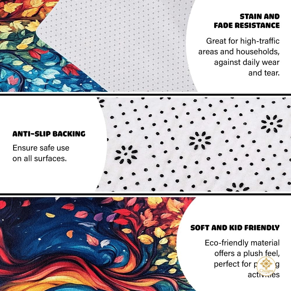 Custom Tree of Life Doormat with Celtic Design and Soft Mat