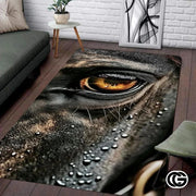 Custom Running Horse Welcome Mat for Living Room and Bedroom - Horse-ds12