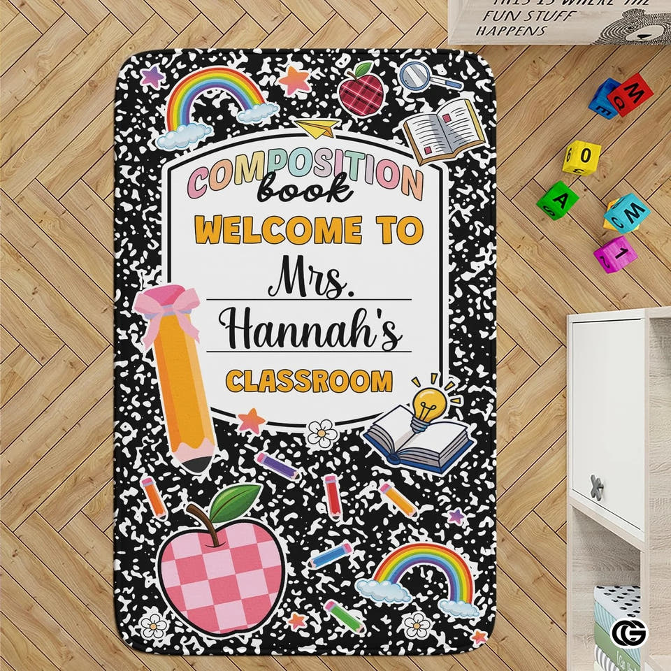 Custom Welcome Doormat with Family Name and Address