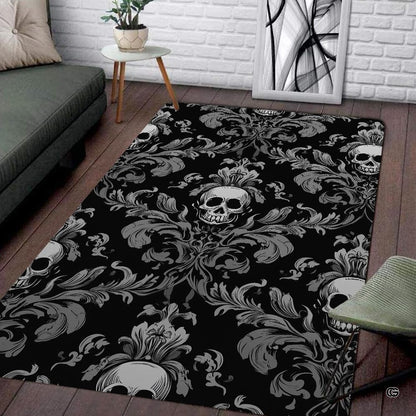Visual proportion guide illustrating small 3x5, medium 4x6, and large 5x8 area rug dimensions - thumbnail image 4 of 8
