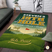 Custom Golf Welcome Mat for Front Door and Entryway - Style 10