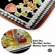 Custom Handprints Welcome Mat with Colorful Design and Text - Reading