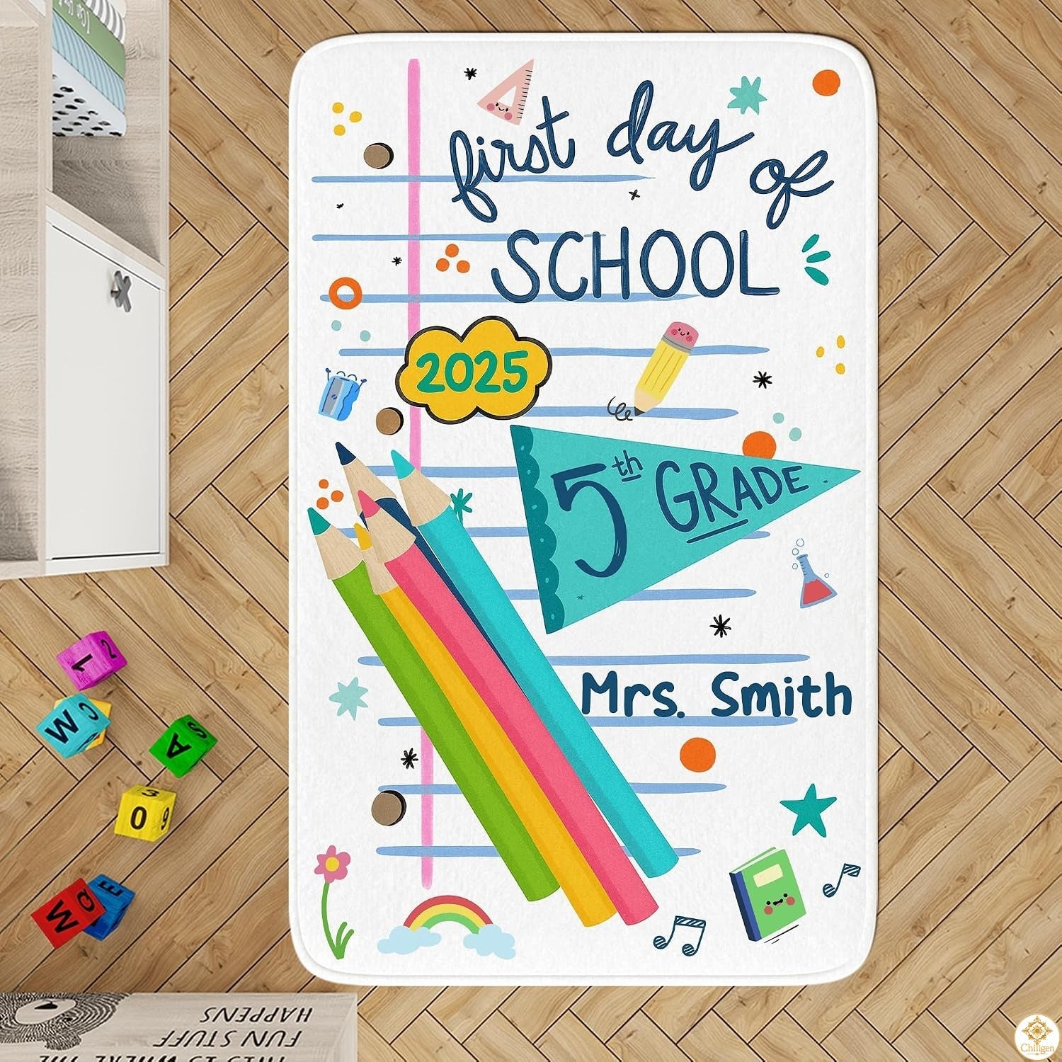Mental Health Classroom Area Rug