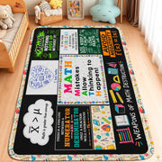 Custom Math Area Rug