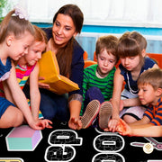 Custom Mathematics Classroom Rug for School and Playroom