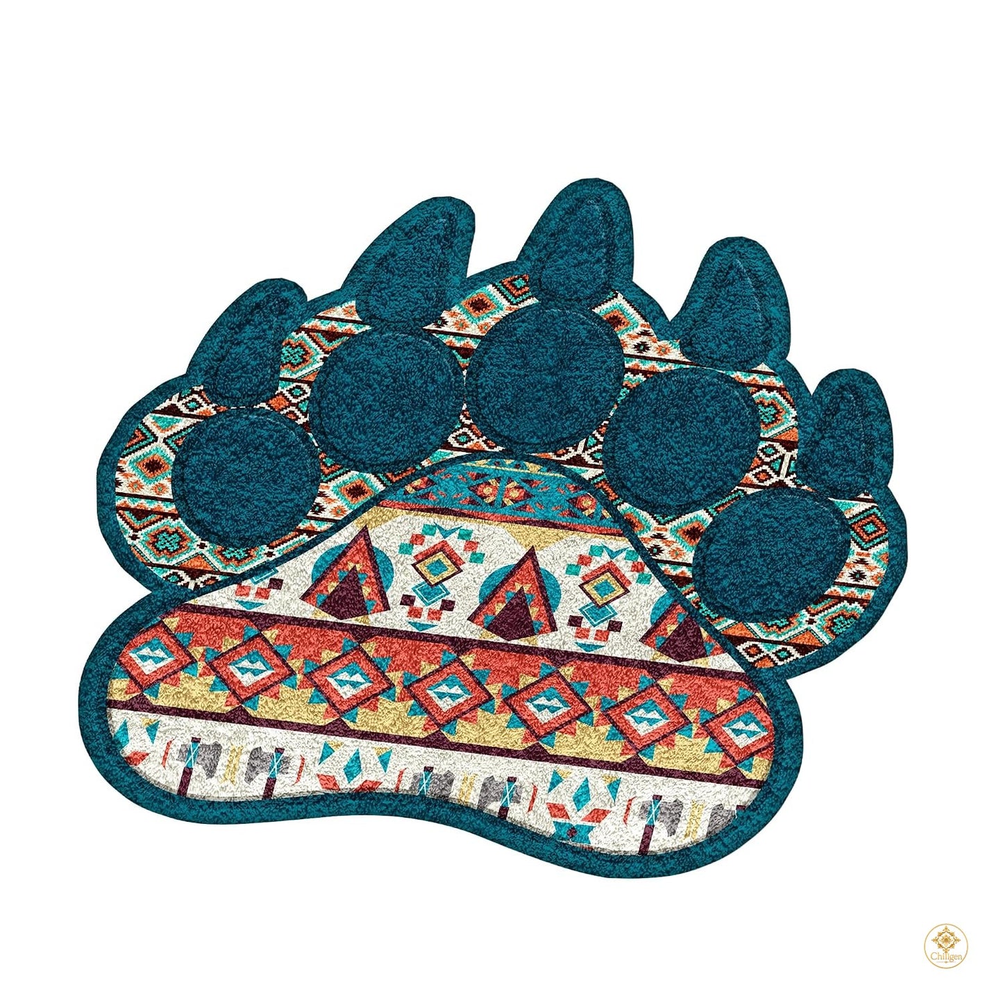 Custom Bear Paw Welcome Mat with Non Slip Backing - A1
