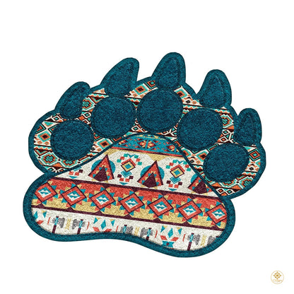 Custom Bear Paw Welcome Mat with Non Slip Backing - A1