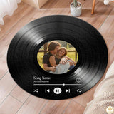 Custom Music Round Rug