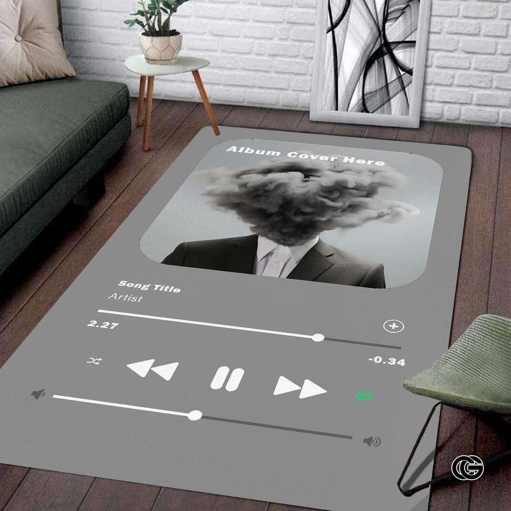 Personalized Welcome Mat with Album Cover and Photo - Custom Your Photo Rug 9