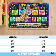 Personalized Classroom Rules Rug with Custom Teacher Name