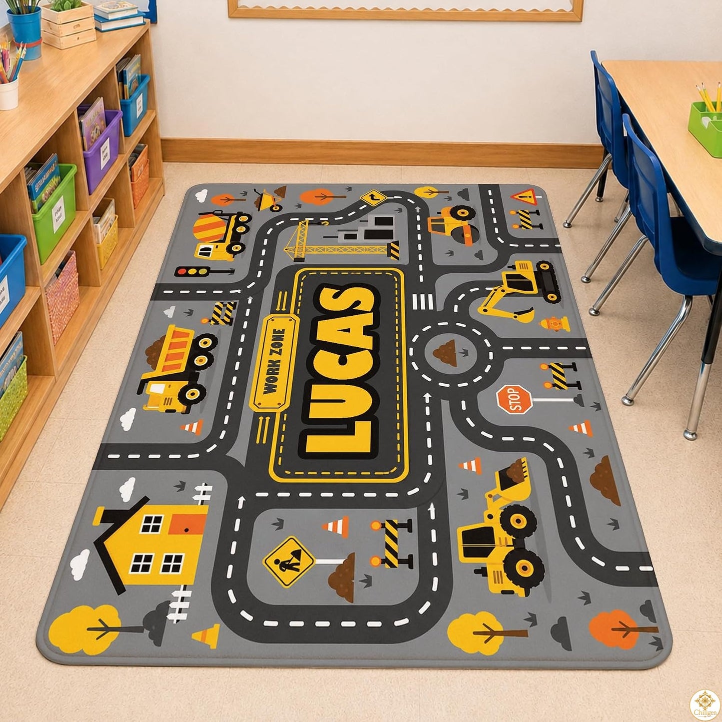 Personalized Welcome Mat with Family Name and Address