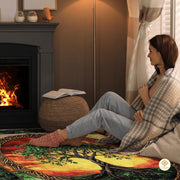 Custom Celtic Tree of Life Welcome Mat for Living Room