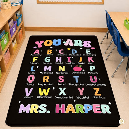Personalized Welcome Doormat with Family Name and Address