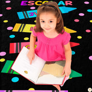 Custom ABC Spanish Educational Rug with Alphabet and Numbers