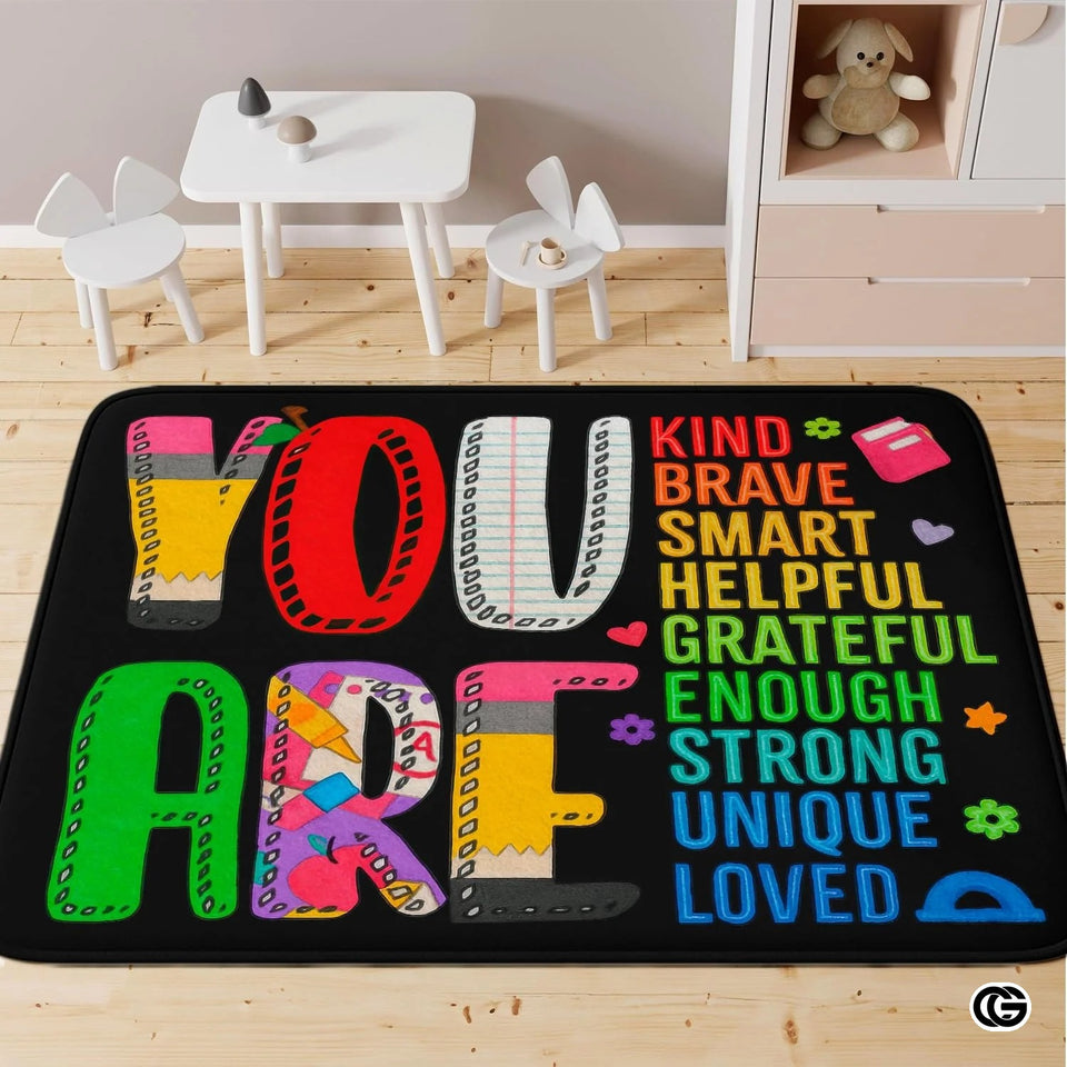 Personalized Welcome Doormat with Family Name and Address