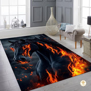 Custom Running Horse Welcome Mat for Indoor and Outdoor - Horse-ds06