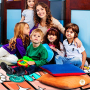 Custom Composition Notebook Classroom Rug for Kids