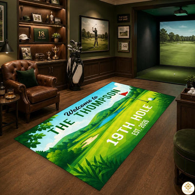 Custom Golf Area Rug