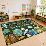 Global exploration voyage teacher area rug - view 1