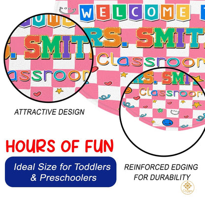 Custom Notebook Welcome Mat for Classroom and School