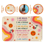 Personalized Welcome Doormat with Family Name and Address