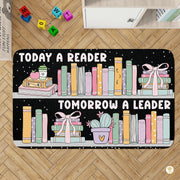 Custom Classroom Library Welcome Mat for Kids and Teachers