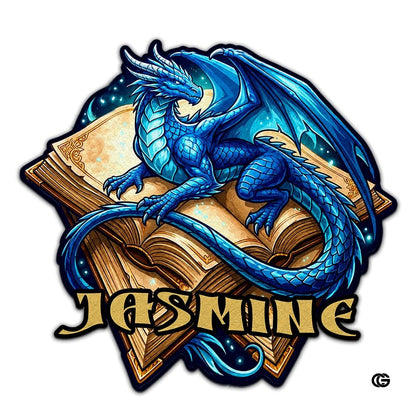 Custom Dragon Shaped Area Rug, Personalized Library Western Dragon Shaped Floor Mat Book Rug, Non-Slip Reading Room Carpet for Living Room, Bedroom, Dorm, Kids Room, Fans Lover (D2)