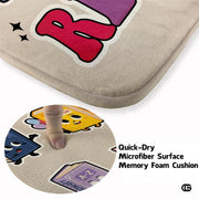 Personalized Cool Kids Read Book Rug for Classroom and Library