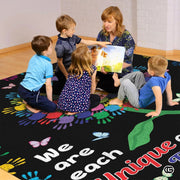 Personalized Welcome Doormat with Family Name and Address - Hand-tree