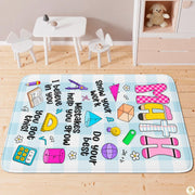 Custom Math Area Rug