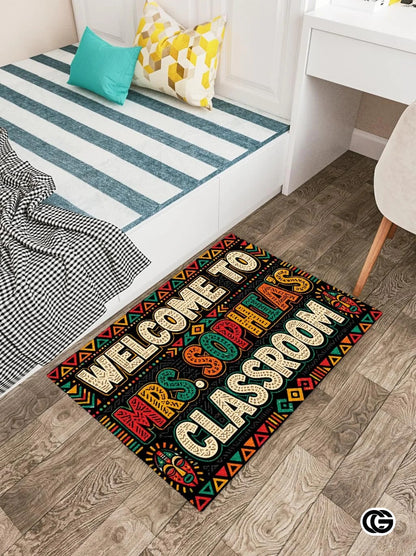 Personalized Welcome Doormat with Family Name and Address
