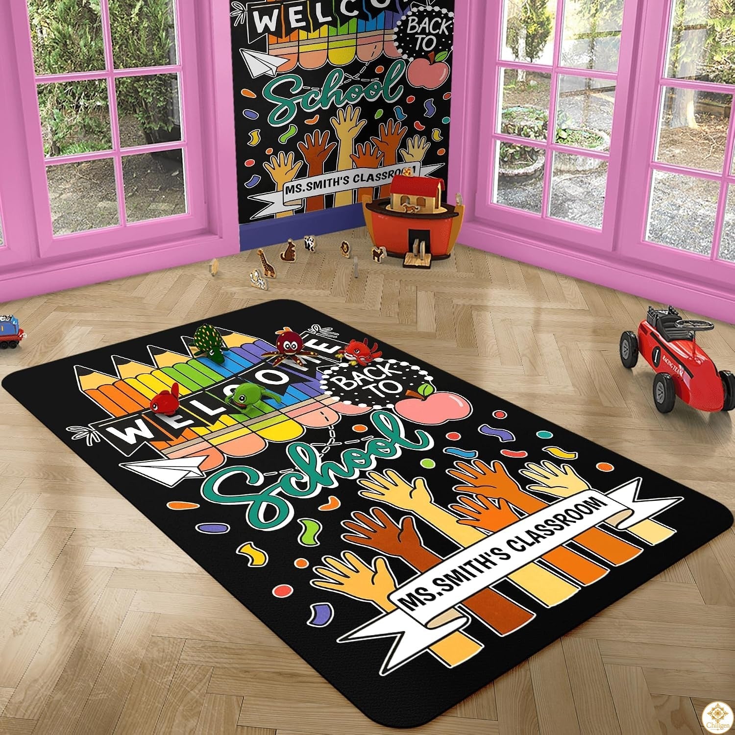 Mental Health Classroom Area Rug