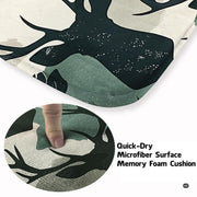 Pattern area rug 8x10 styled beneath a rustic wooden table and modern seating arrangement. - thumbnail image 3 of 7