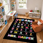 Personalized Welcome Doormat with Family Name and Address