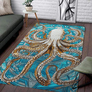 Custom Octopus Welcome Mat for Front Door and Entryway